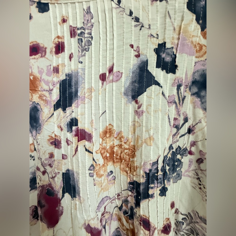 Rose & Thyme White, Blue and Orange Tunic - Picture 7 of 10